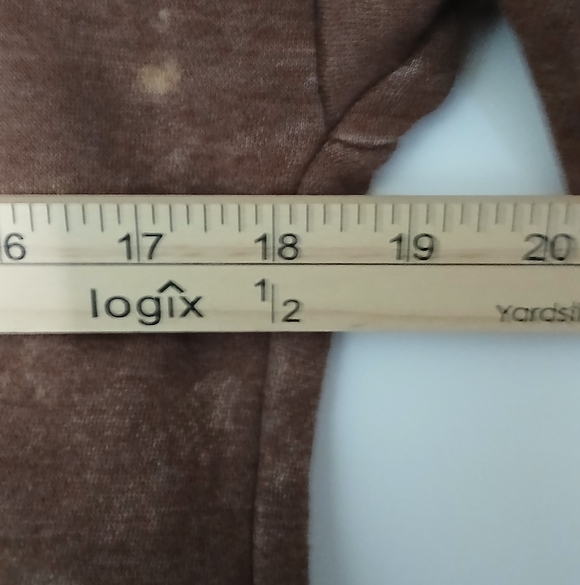 Goodvibes Distressed Oversized Mushroom Sweatshirt Womens Size XS - Picture 5 of 6